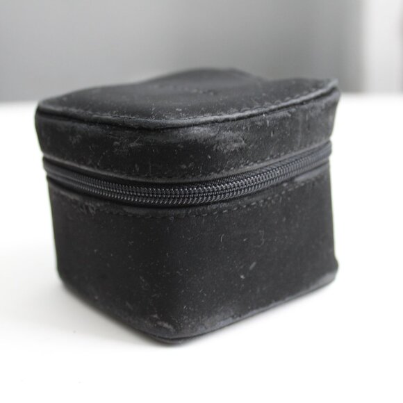 Chanel Black Mini Zipper Jewelry Ring Box - Empty - Picture 6 of 9